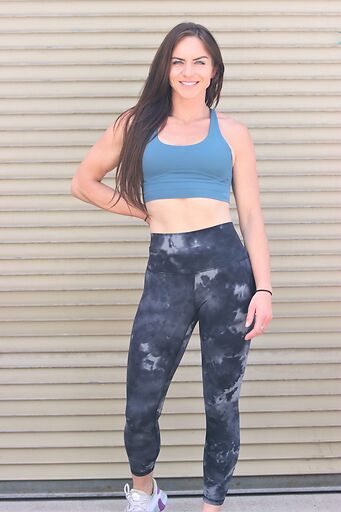 Yoga Leggings for Women Tie Dye Workout Pants Gym Hight Waisted