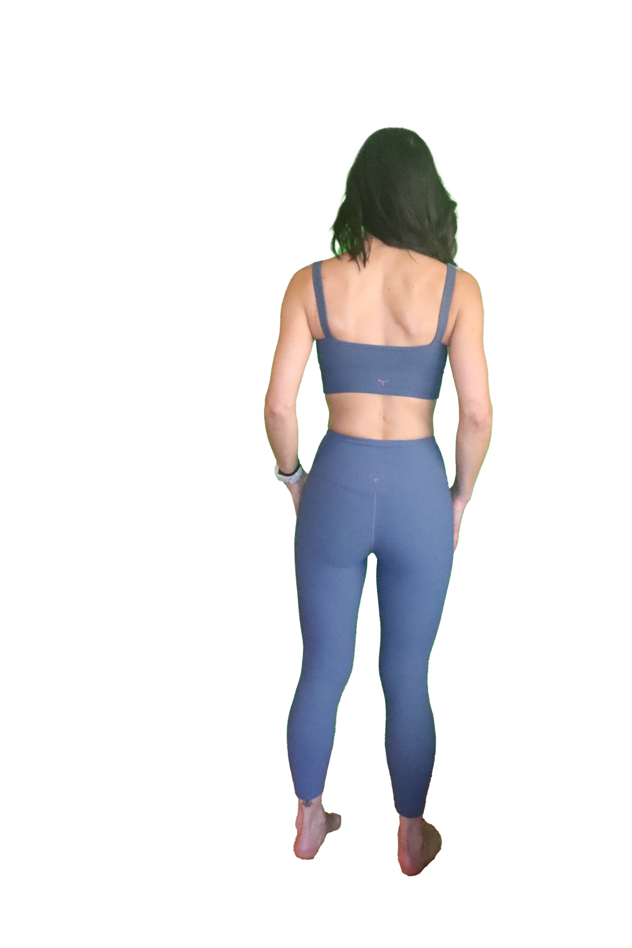 Ribbed Yoga Pants For Women High Waisted Gym Sport Leggings